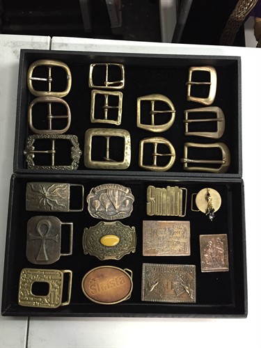 New and Vintage belt buckles 
