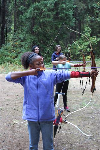Archery at Camp Menzies