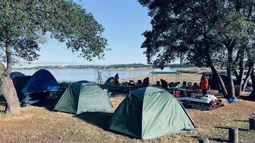Camping at Lake Comanche