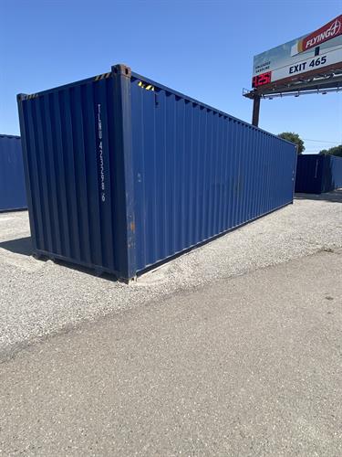 We not only rent, we also sell shipping containers