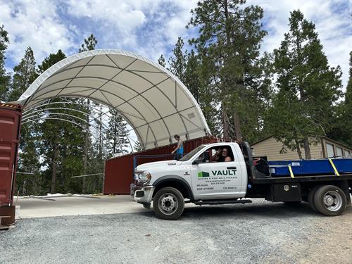Our canopies supply coverage for your project