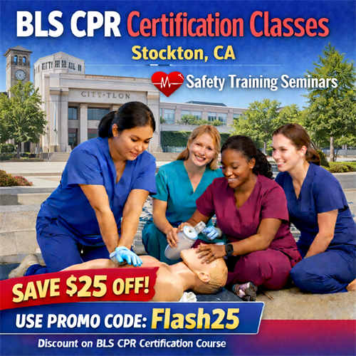 BLS CPR Classes in Stockton, CA