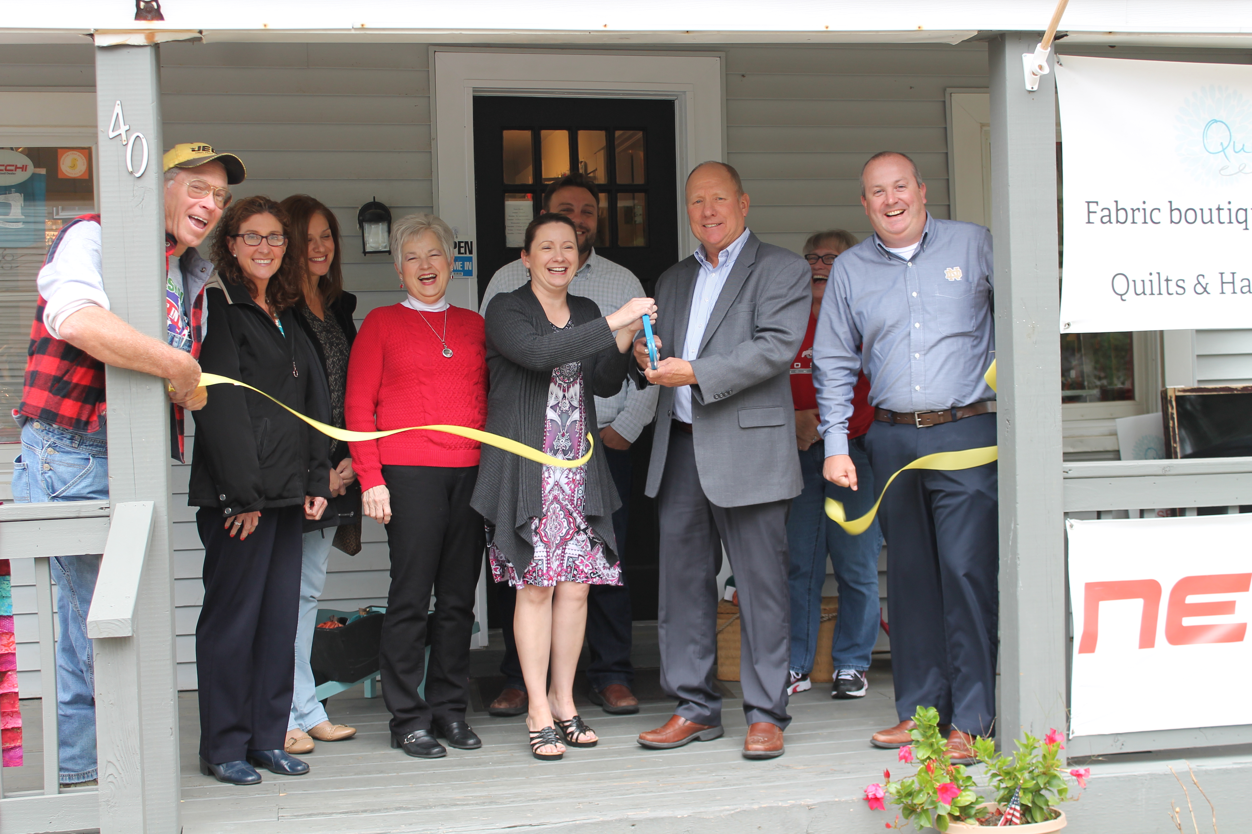 Image for Quilt Store Next Door Ribbon Cutting Ceremony