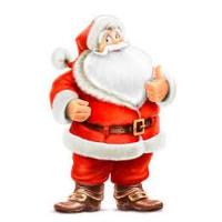 Santa Visits Friendly Bremen Banking Center