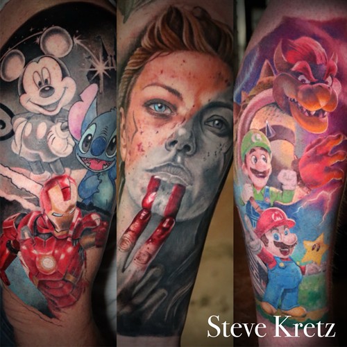 Steve Kretz - Tattoo artist Whistler