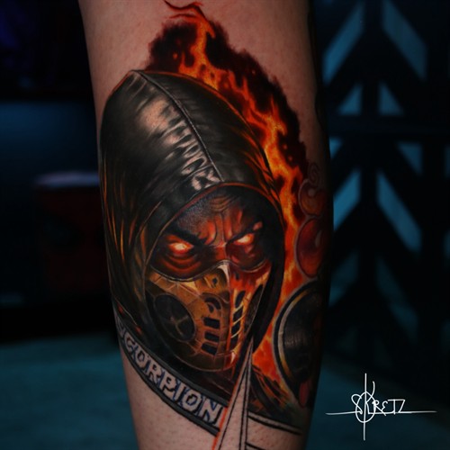 Scorpion - Mortal Kombat Tattoo