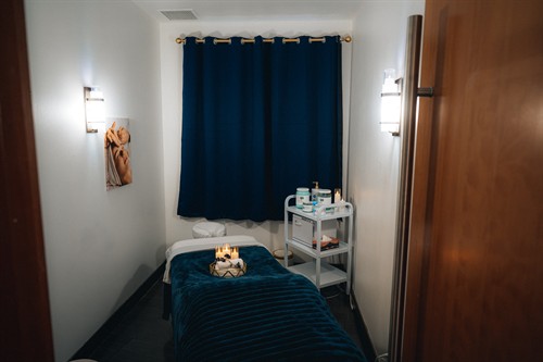Step into tranquility—our private treatment rooms offer a peaceful, luxurious setting for deep relaxation, rejuvenation, and personalized care at Damara Day Spa.