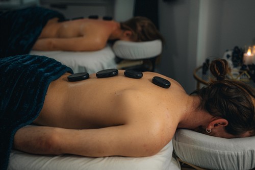 Melt away tension with a deeply relaxing hot stone massage, where soothing warmth and skilled touch restore balance, ease muscle stiffness, and leave your body completely renewed.