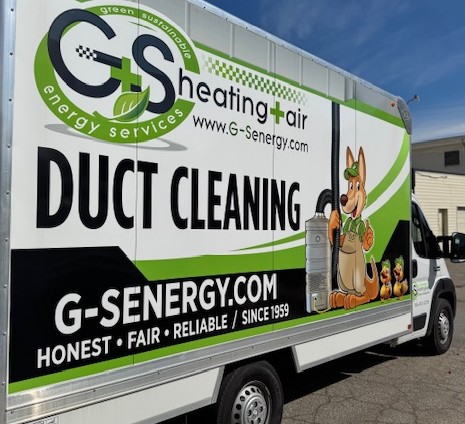 G+S Heating Air Energy Duct Cleaning Truck