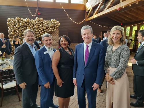 Team Leaders with the Governor Cooper and Rep Bodie