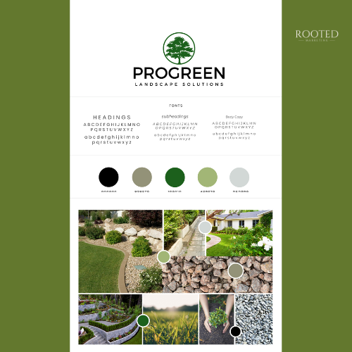 Rebranding for Progreen Landscape Solutions