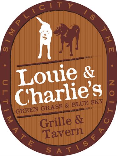 Initial sign design concept for Louie & Charlie's Grille & Tavern. Client eventually went in a different direction (wanted to do something that would fit existing signage instead of making a new one) Initial sign design concept for Louie & Charlie's Grille & Tavern. Client eventually went in a different direction (wanted to do something that would fit existing signage instead of making a new one)