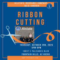 Ribbon Cutting - Julie Jakubek-Allstate Insurance