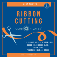 Ribbon Cutting - Club Pilates