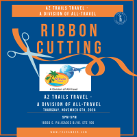 Ribbon Cutting - AZ Trails Travel