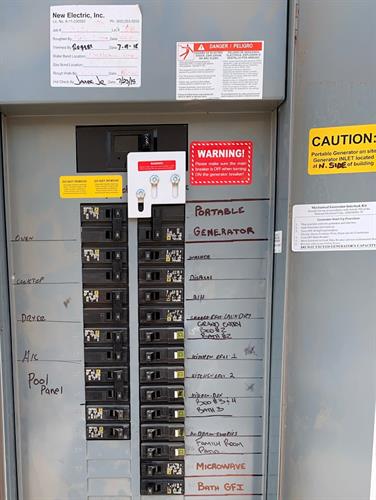 Mason Pro Services can update your old electrical panel and provide you with additional circuits. Give us a call. 