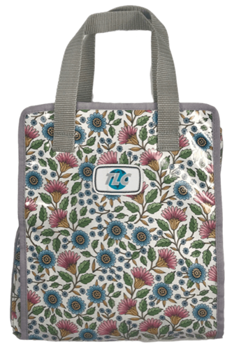 English Garden Hanging Toiletry Bag - fits it all, 7 total pockets & detachable insert