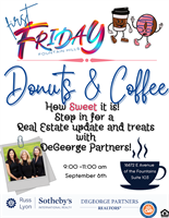 First Friday Donuts & Coffee - DeGeorge Partners