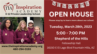 The Inspiration Academy's Open House Night
