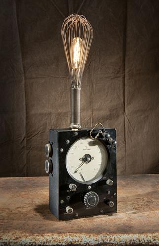 voltmeter and wisk desk lamp
