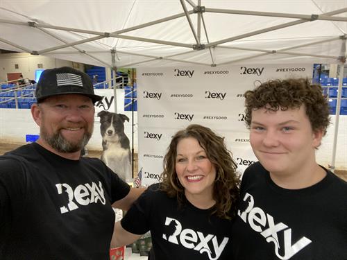 The Rexy Team at Pup Festival, West World Scottsdale May 2024