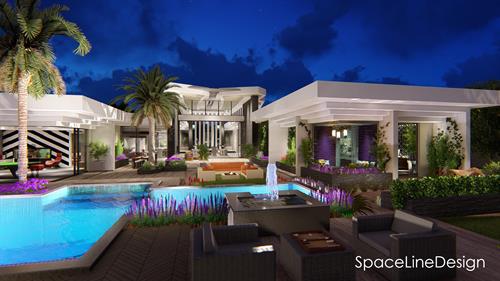 Concept Landscape for a custom home in Peoria