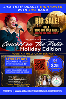 HOLIDAY CONCERT ON FH CHAMBER PATIO