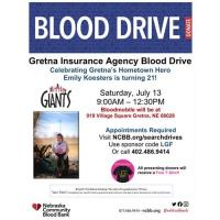 Birthday Blood Drive