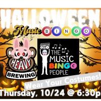 Halloween Music Bingo @ Heavy Brewing!