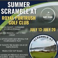 Net Par Summer Golf Scramble