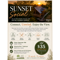 Sunset Social at Schramm Park 2026