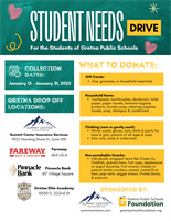 Gretna Public Schools Foundation Partners with Local Businesses for Student Needs Drive