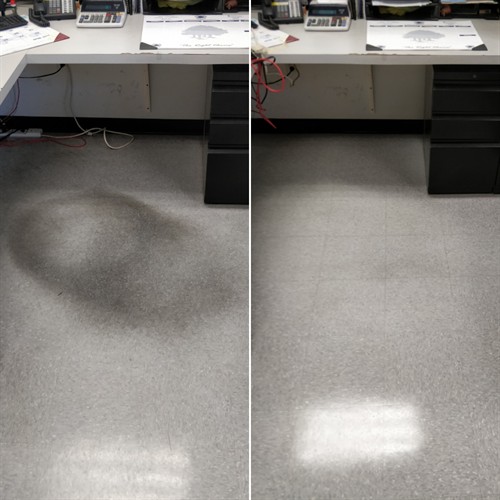 Strip and Wax of VCT Floors