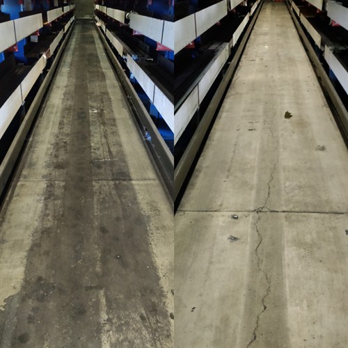 Industrial Warehouse Deep Cleaning