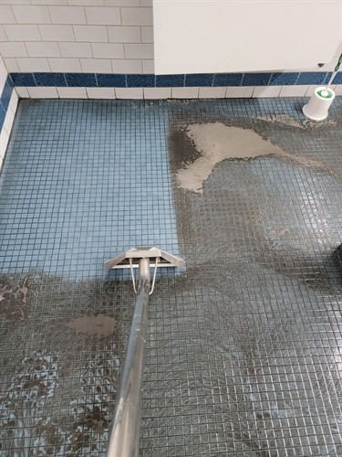 Commercial Restroom Tile Deep Cleaning