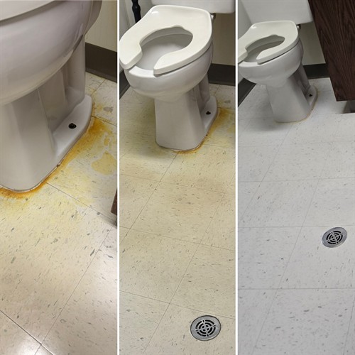 Strip and Wax of VCT Floors