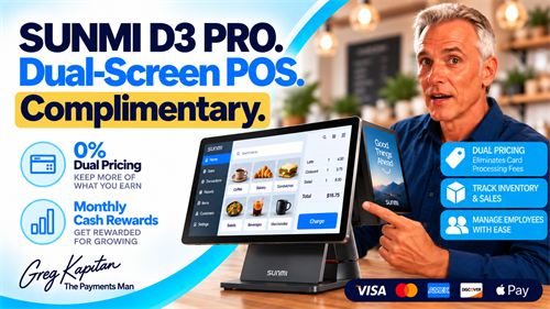 Sunmi POS System Complimentary 