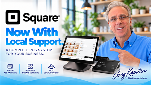 Greg G Kapitan of Utah EZ Pay offering Square Solutions and Local Support