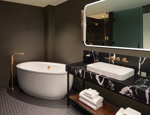 Asher Adams, an Autograph Collection Hotel, New Tower Guest Suite Bathroom