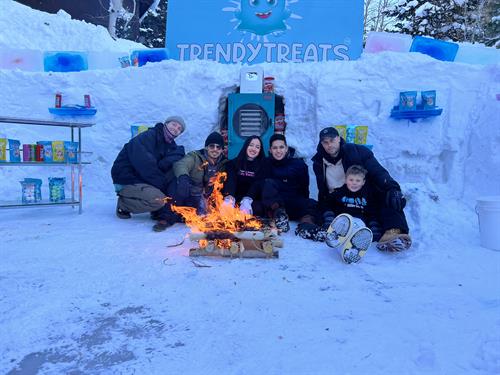 Candy Store inside an Igloo 