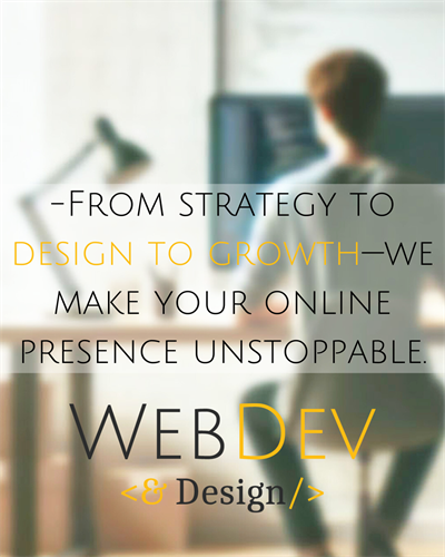 -From strategy to design to growth—we make your online presence unstoppable.