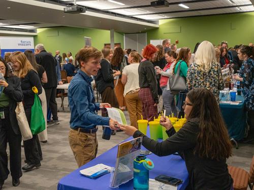 THe Expo Hall at the UNA Annual COnferece was the place to be