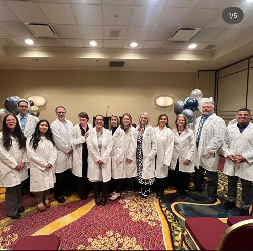 Welcoming our MSN FNP White Coats