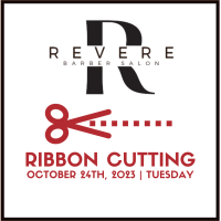 Revere Barber Salon Ribbon Cutting