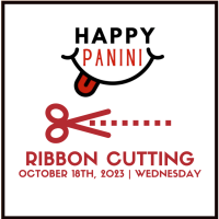Happy Panini Ribbon Cutting