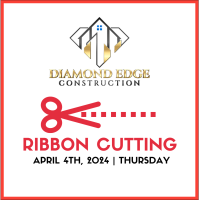 Diamond Edge Construction Ribbon Cutting