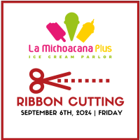 La Michoacana Plus Ice Cream Parlor Ribbon Cutting