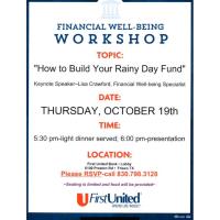 Financial Well-Being Workshop