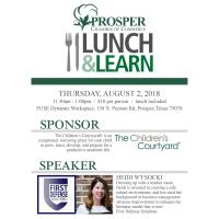 Lunch and Learn - Sponsored by The Children's Courtyard | Speaker: Heidi Wysocki