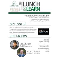 Lunch and Learn - Cyber Security by Paul Grenier & Brea Gates | Sponsored by Tribute Senior Living